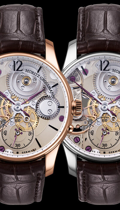 with Sapphire crystal dial